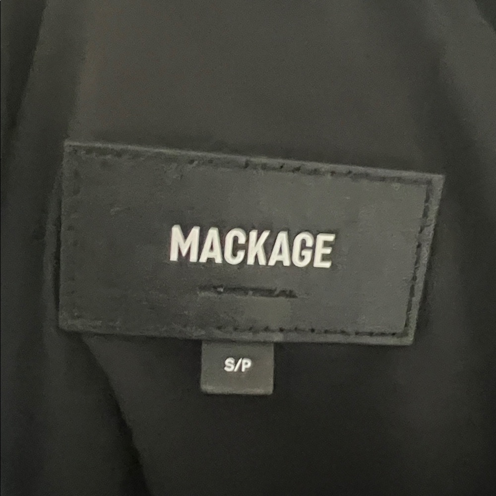 🖤Authentic Mackage Black Leather Moto Jacket (Women’s) - Picture 11 of 12